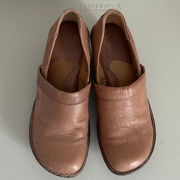 Born Leather Clogs - Picture 3 of 9